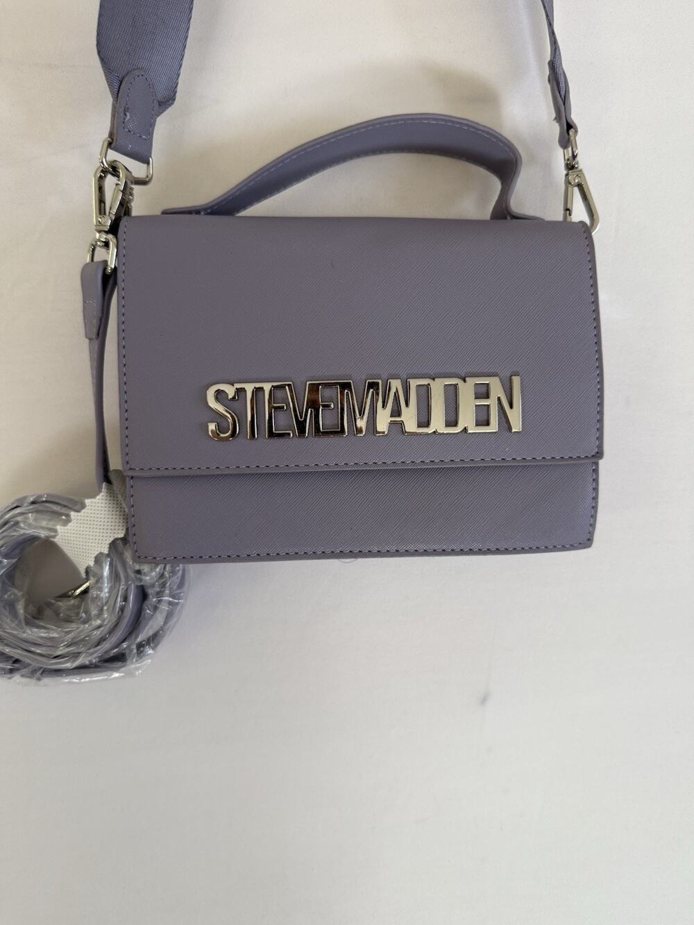 Steve Madden Crossbody Bag Purple Logo